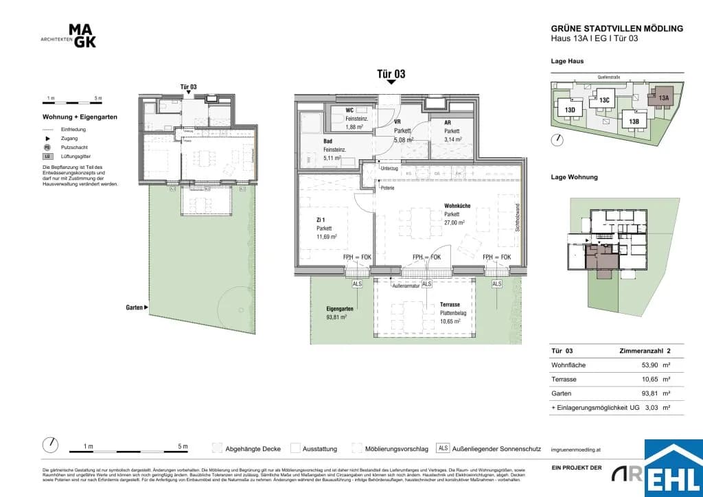 2-Zimmer-Wohnung kaufen in Mödling – 53,9 m², € 385.000 – Bild 21 von 21