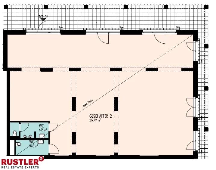 Gewerbeimmobilie mieten in Graz – 234 m², € 3.312 – Bild 6 von 7