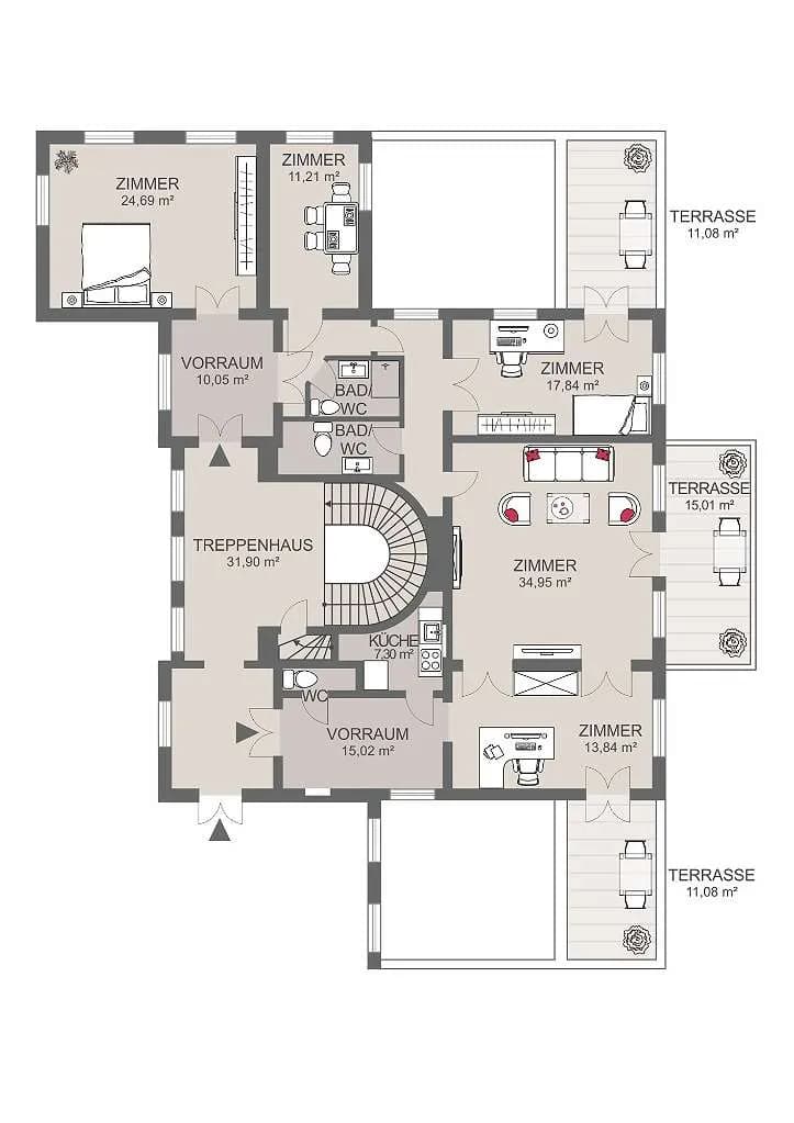 5-Zimmer-Wohnung kaufen in Baden – 151 m², € 990.000 – Bild 14 von 16