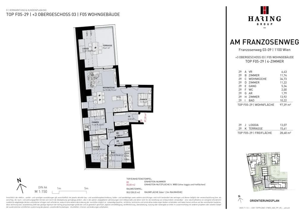 4-Zimmer-Wohnung kaufen in Wien – 97,39 m², € 766.500 – Bild 10 von 10