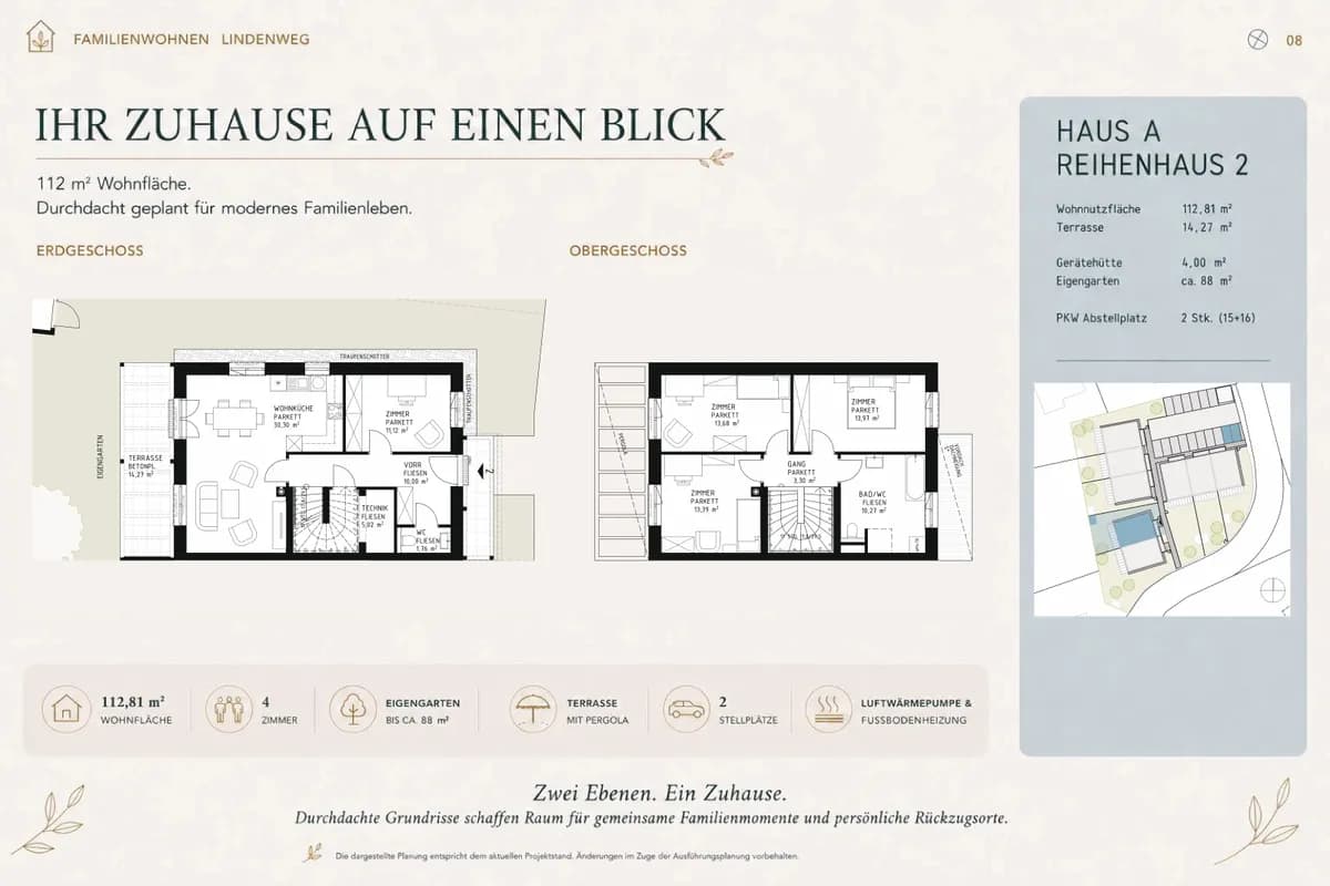 4-Zimmer-Haus kaufen in Sankt Pölten Land – 113 m², € 352.400 – Bild 9 von 21