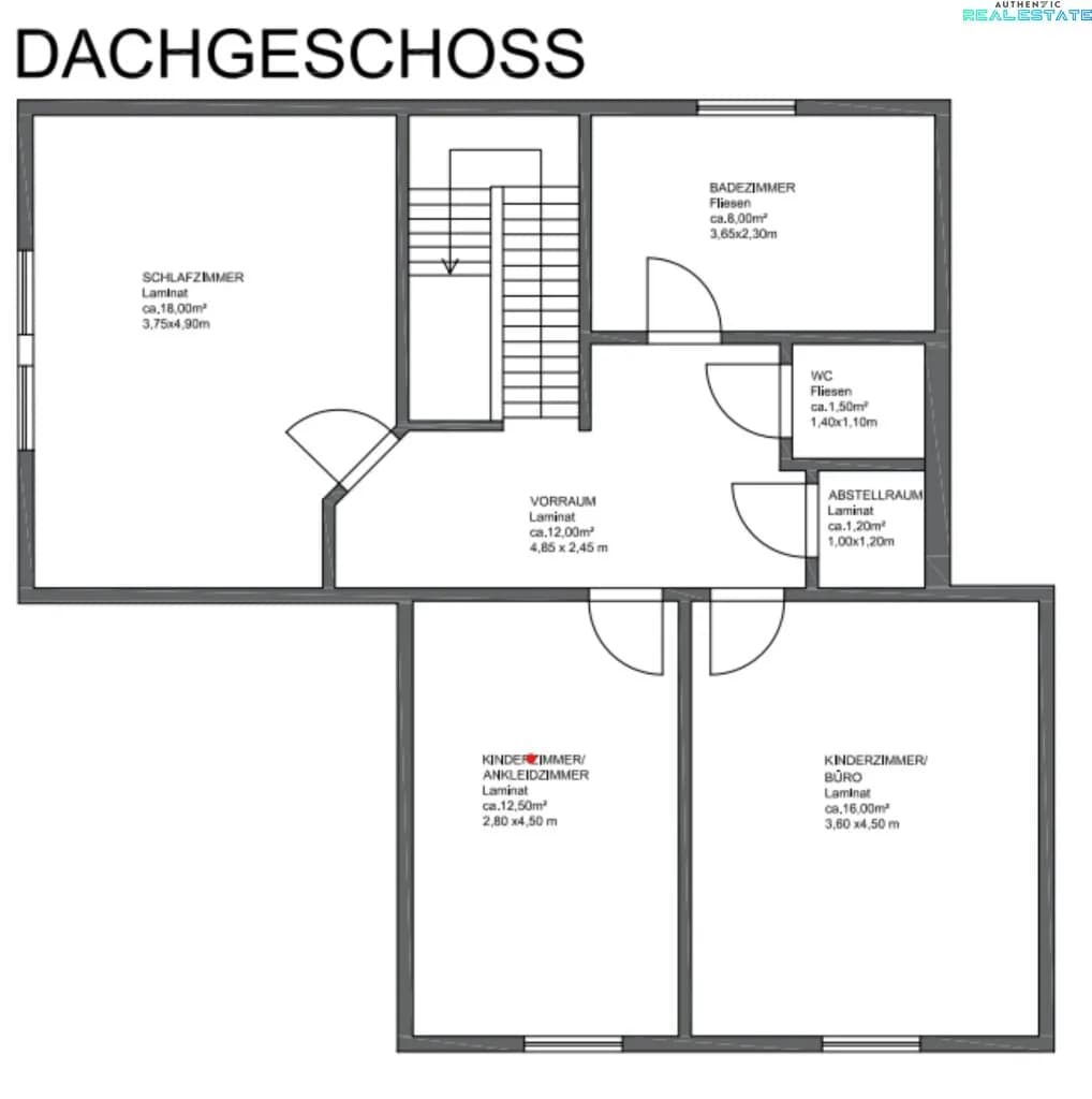 6-Zimmer-Haus kaufen in Oberwart – 141 m², € 254.000 – Bild 20 von 23
