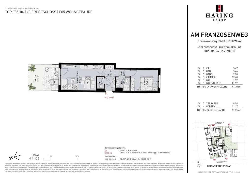 2-Zimmer-Wohnung kaufen in Wien – 47,59 m², € 333.500 – Bild 10 von 10