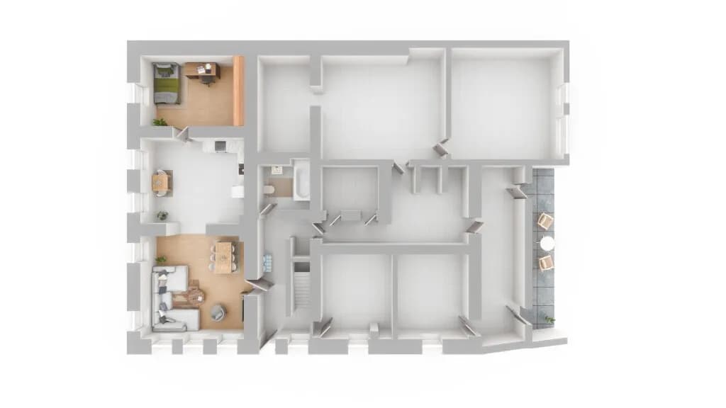 Haus kaufen in Rohrbach – 200 m², € 299.000 – Bild 32 von 33