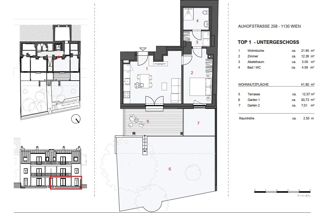 2-Zimmer-Wohnung kaufen in Wien – 41,8 m², € 434.000 – Bild 9 von 10