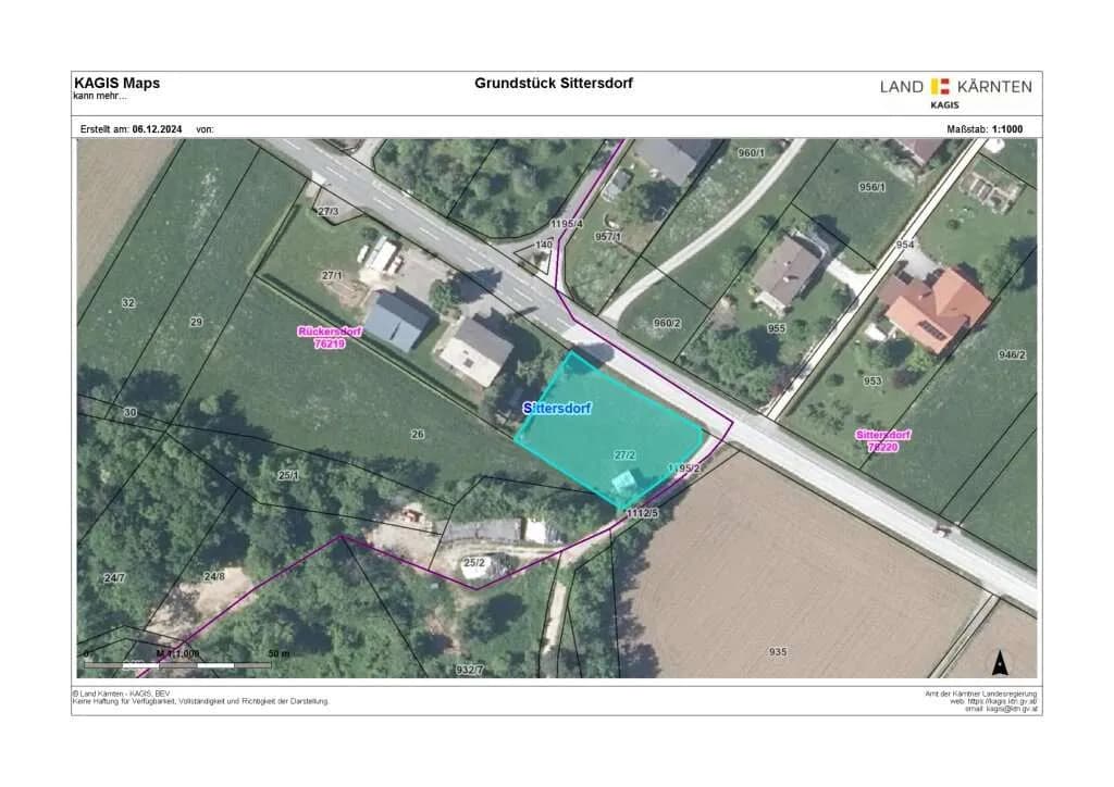 Grundstück kaufen in Völkermarkt – 1 086 m², € 79.000 – Bild 6 von 6