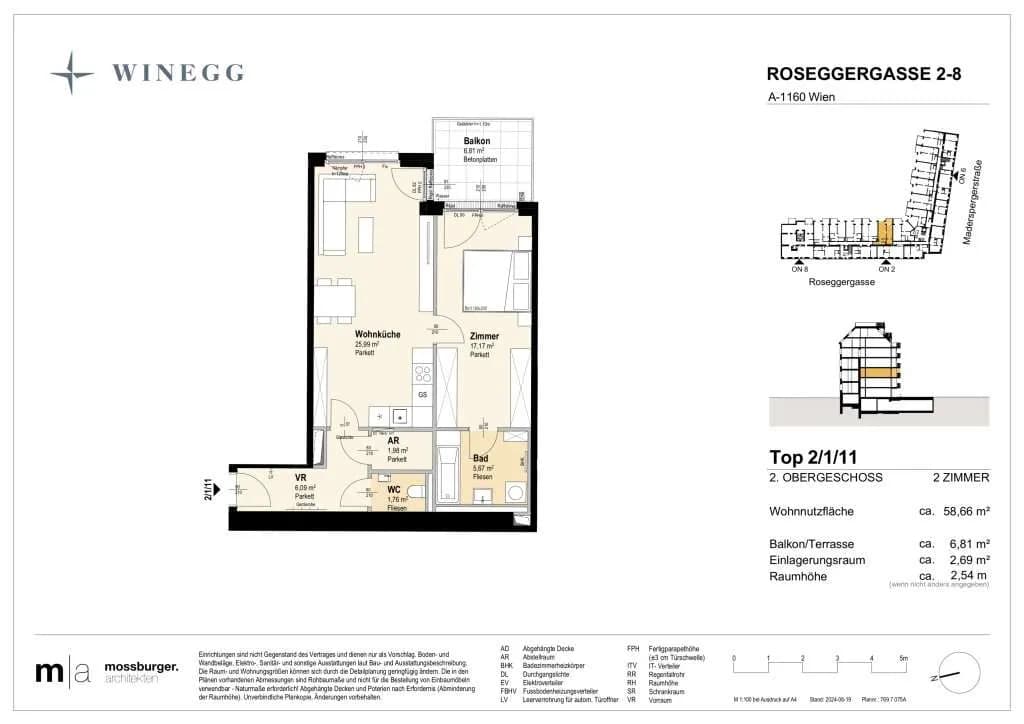 Immobilie kaufen in Wien – 58,66 m², € 337.300 – Bild 10 von 10
