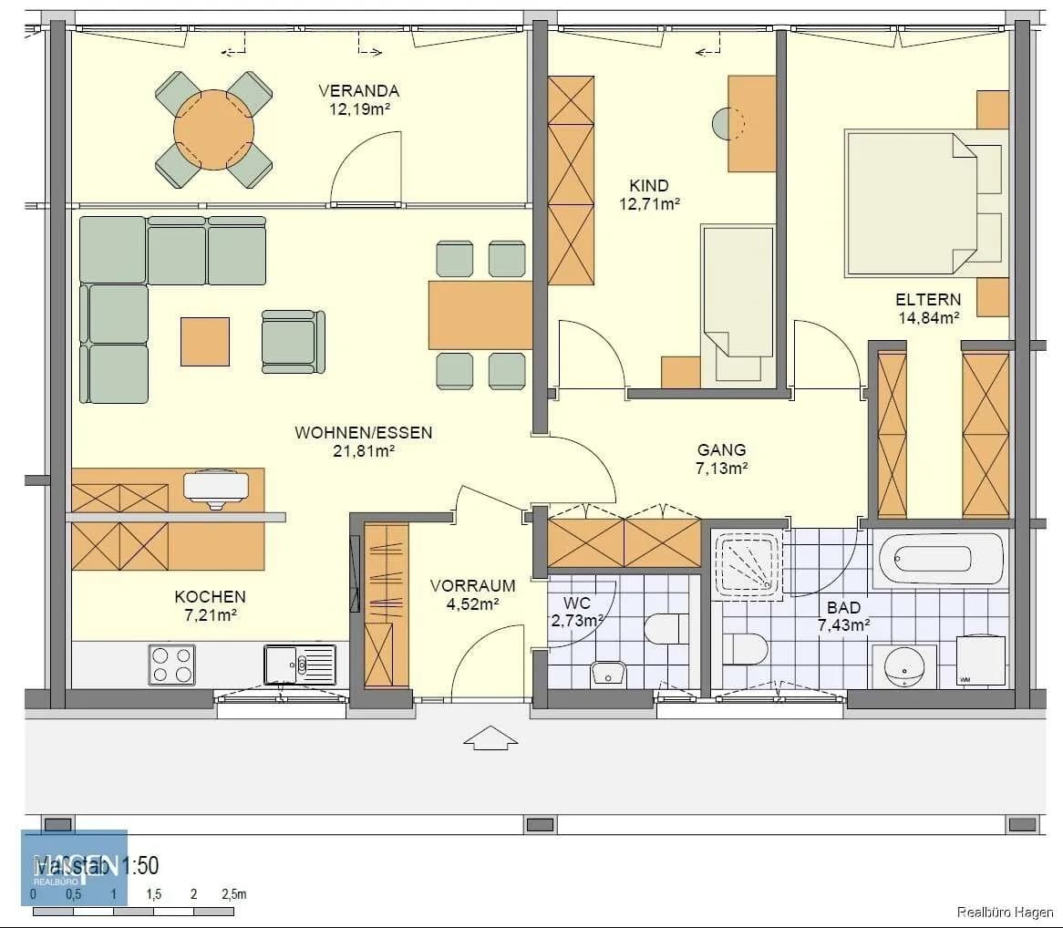 3-Zimmer-Wohnung kaufen in Dornbirn – 91 m², € 370.000 – Bild 16 von 17