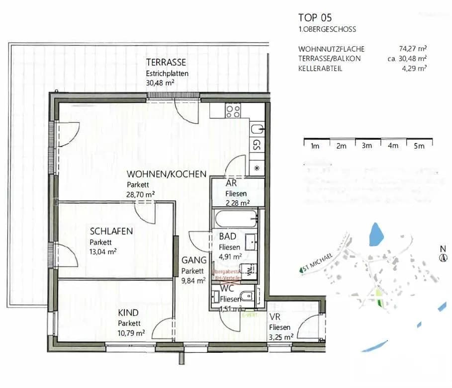3-Zimmer-Wohnung kaufen in Tamsweg – 74 m², € 299.000 – Bild 8 von 9
