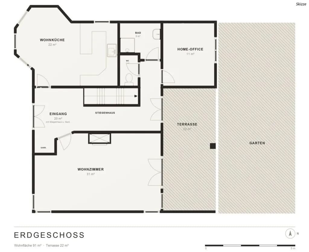 5-Zimmer-Haus kaufen in Mödling – 261 m², € 780.000 – Bild 25 von 28