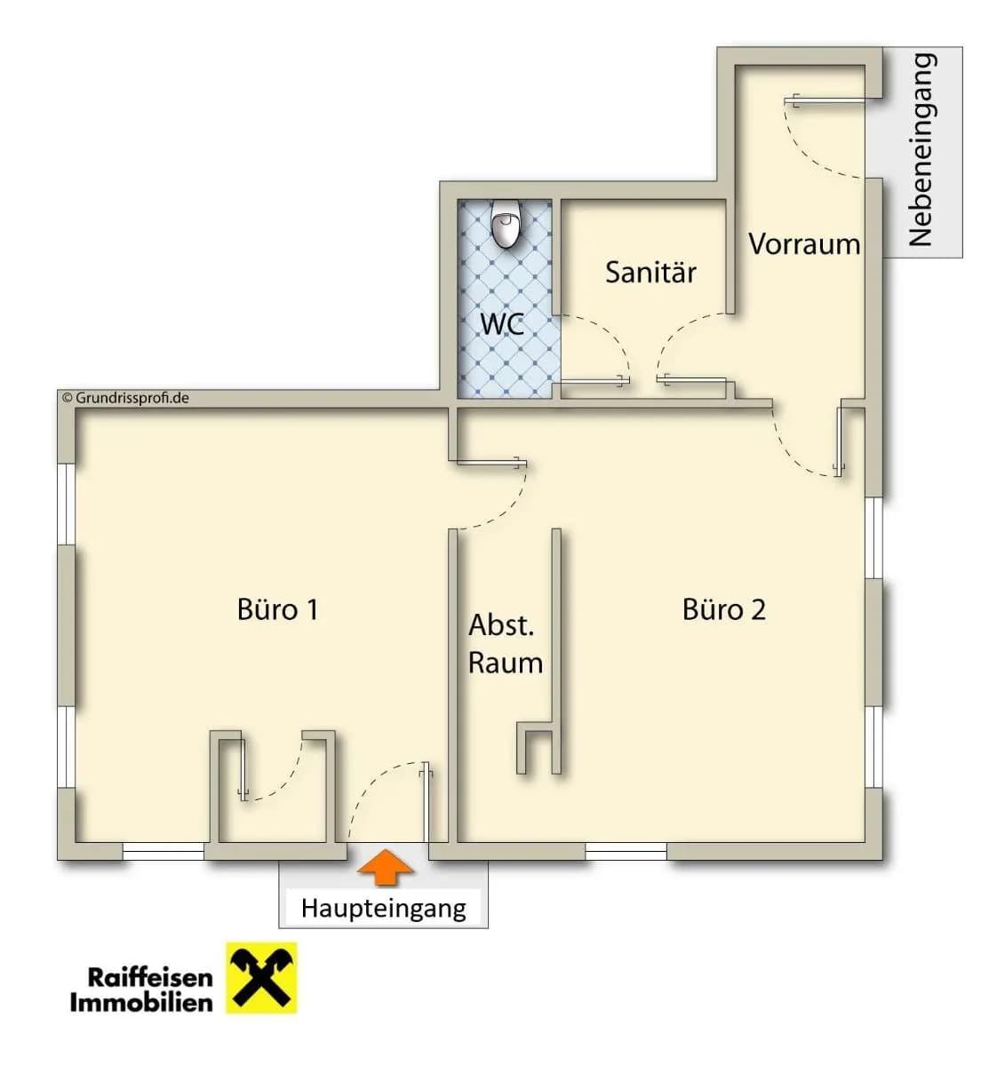 2-Zimmer-Gewerbeimmobilie mieten in Hermagor – 85 m², € 10 – Bild 2 von 2