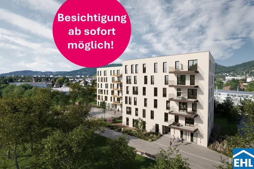 2-Zimmer-Wohnung kaufen in Graz – 58,72 m², € 271.000 – Bild 1 von 9