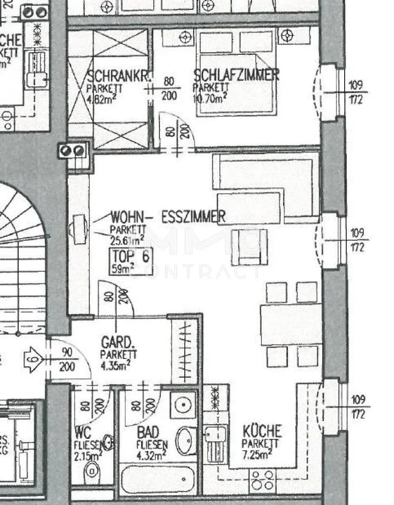 2-Zimmer-Wohnung mieten in Linz – 60,67 m², € 865 – Bild 18 von 19