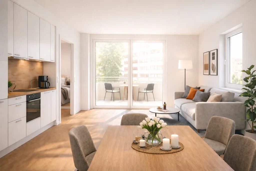 2-Zimmer-Wohnung kaufen in Wien – 39,21 m², € 262.100 – Bild 2 von 3