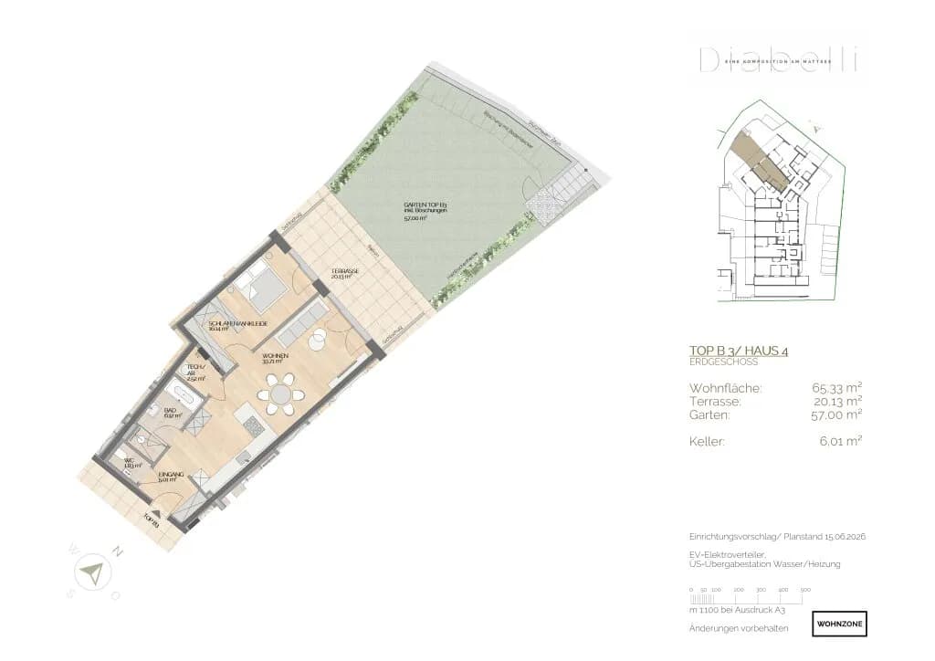 2-Zimmer-Wohnung kaufen in Salzburg-Umgebung – 65,33 m², € 554.000 – Bild 6 von 7