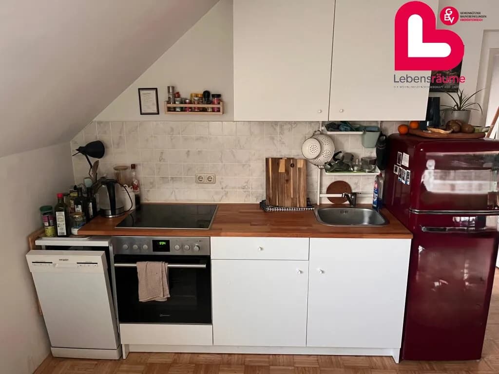 2-Zimmer-Wohnung mieten in Linz – 41,06 m², € 307