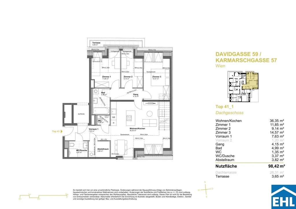 Immobilie kaufen in Wien – 98,42 m², € 783.891 – Bild 6 von 7