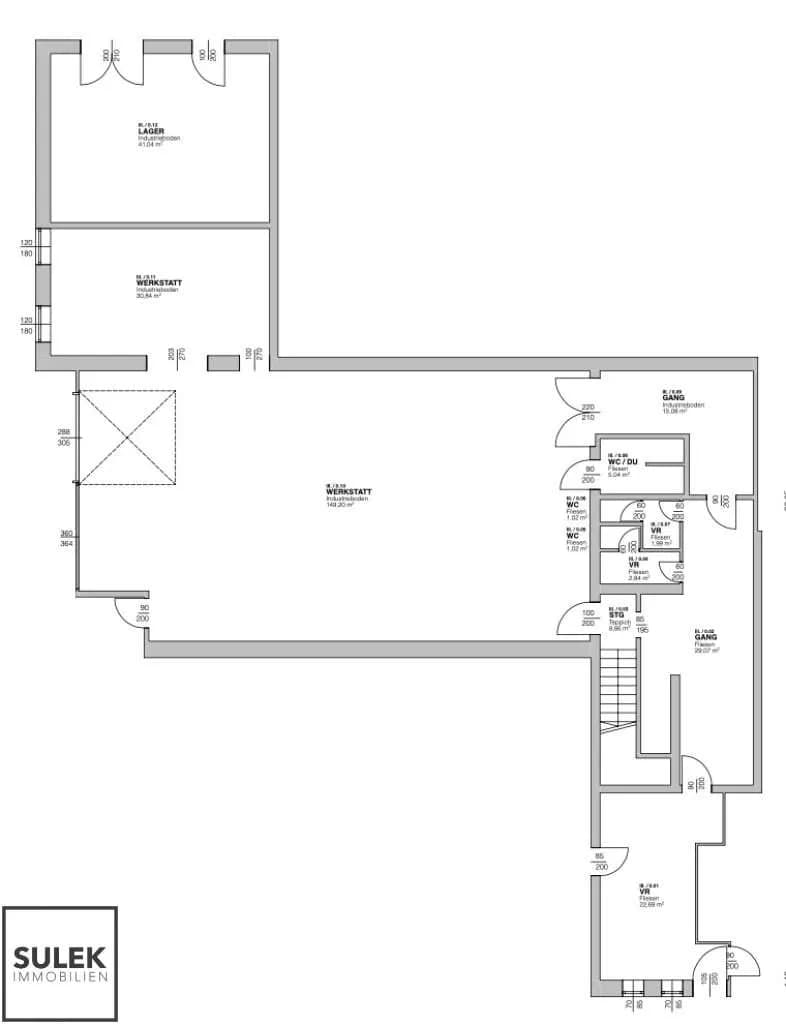 Gewerbeimmobilie mieten in Mödling – 180 m², € 2.317 – Bild 15 von 15