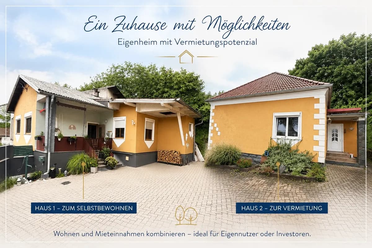 7-Zimmer-Immobilie kaufen in Oberwart – 126 m², € 194.500