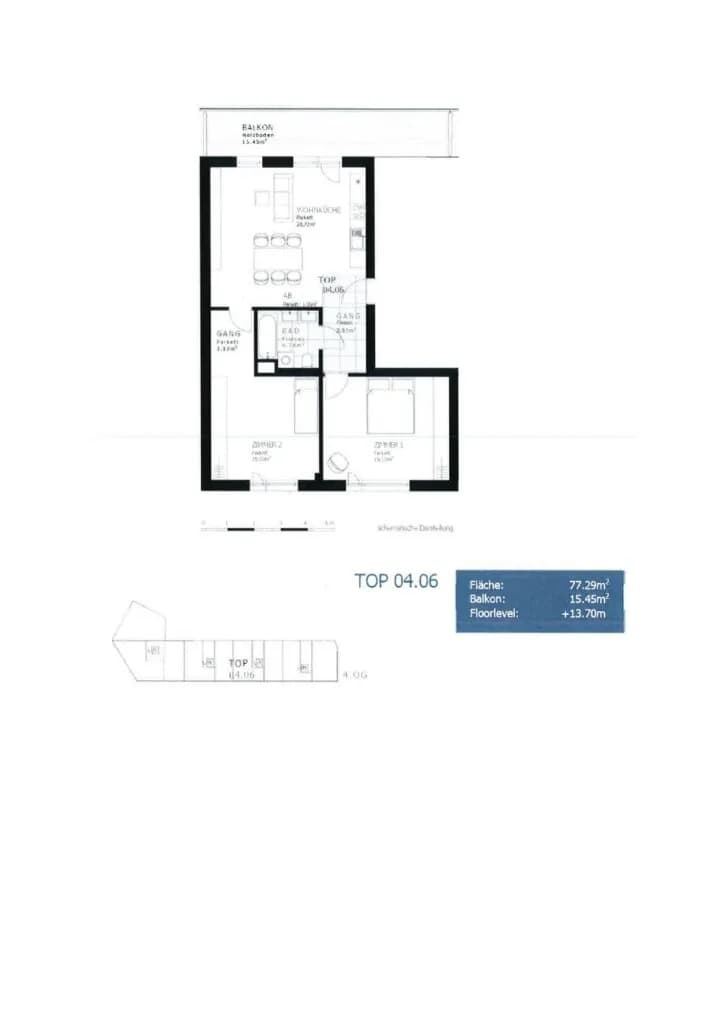 3-Zimmer-Wohnung mieten in Linz – 77,29 m², € 1.364 – Bild 11 von 11