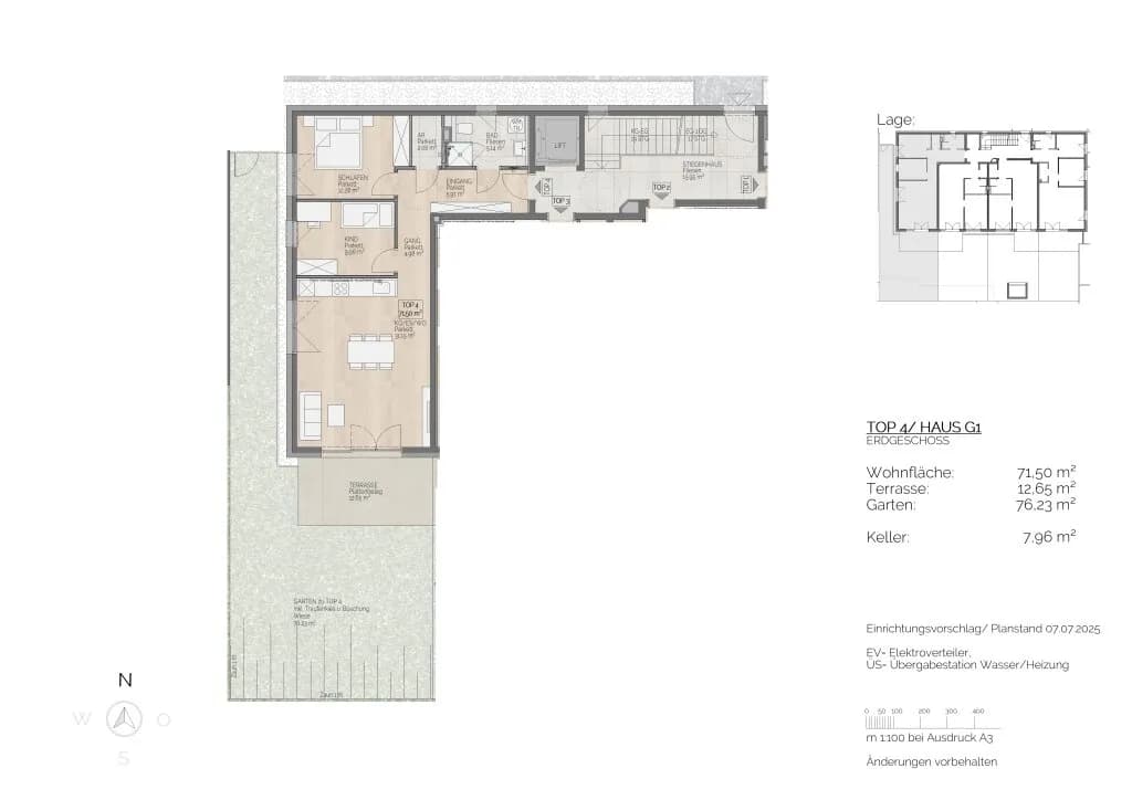 3-Zimmer-Wohnung kaufen in Vöcklabruck – 71,5 m², € 494.100 – Bild 3 von 3