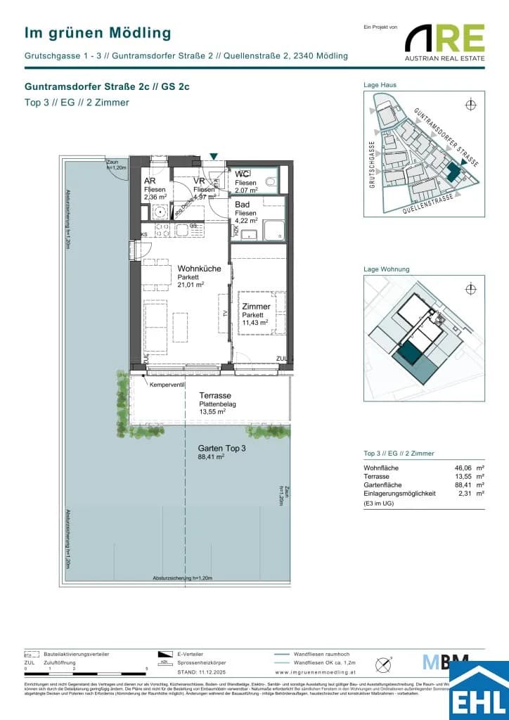 Immobilie kaufen in Mödling – 46,06 m², € 284.622 – Bild 8 von 8