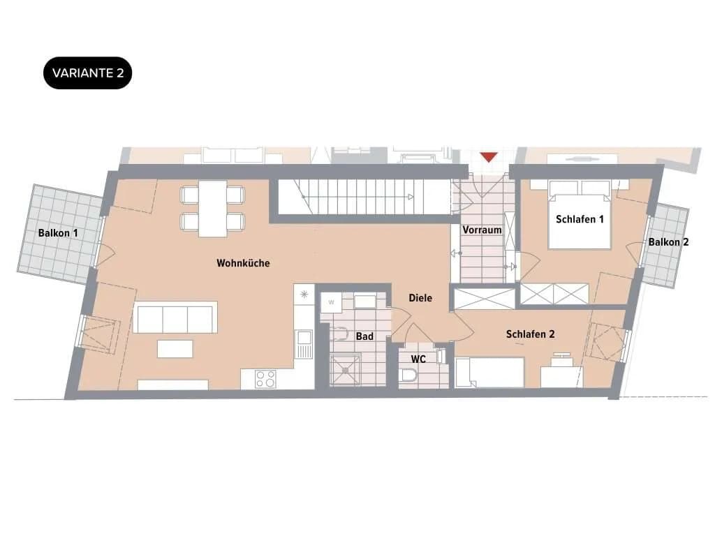 3-Zimmer-Wohnung kaufen in Wien – 79,3 m² – Bild 7 von 9