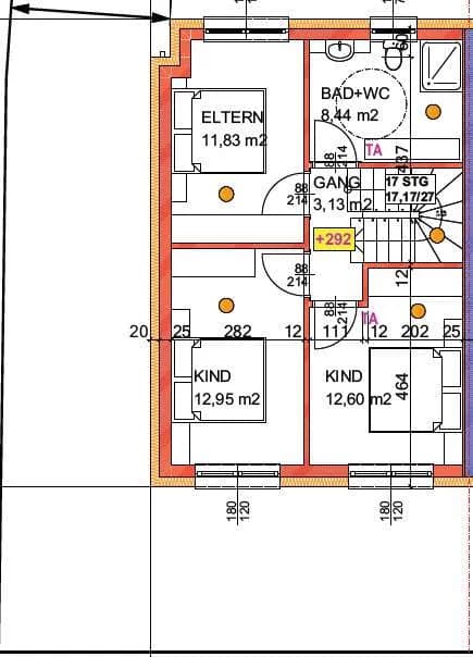 4-Zimmer-Haus kaufen in Schärding – 97,57 m², € 335.000 – Bild 4 von 7