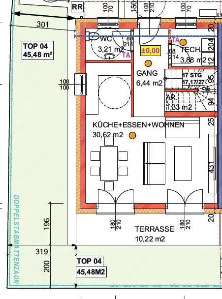 4-Zimmer-Haus kaufen in Schärding – 97,57 m², € 335.000 – Bild 5 von 7