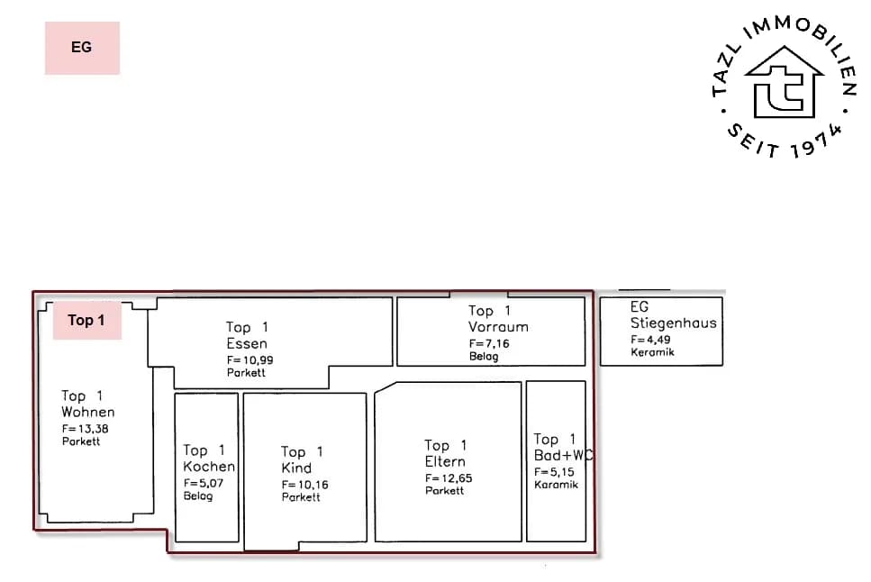 3-Zimmer-Wohnung mieten in Weiz – 64,56 m², € 650 – Bild 5 von 16
