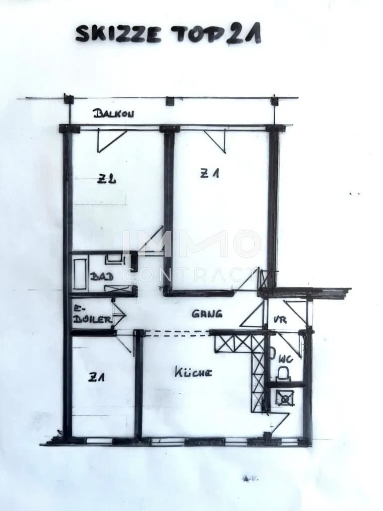 Wohnung mieten in Wels – 99,63 m², € 1.096 – Bild 16 von 16