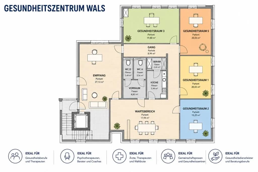 Gewerbeimmobilie mieten in Salzburg-Umgebung – 198 m², € 2.980 – Bild 2 von 9