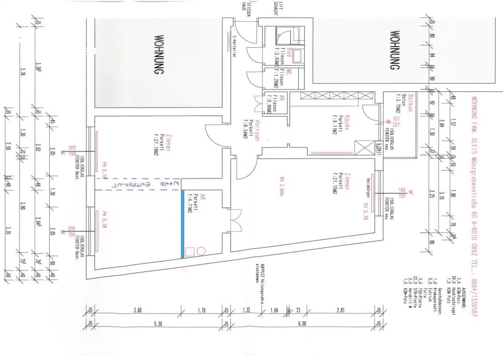 2-Zimmer-Wohnung kaufen in Graz – 79 m², € 250.000 – Bild 12 von 12