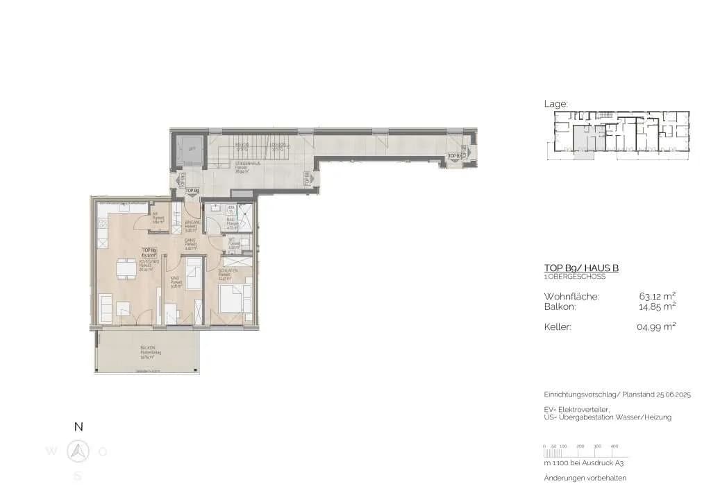 3-Zimmer-Wohnung kaufen in Vöcklabruck – 63,12 m², € 534.000 – Bild 5 von 6