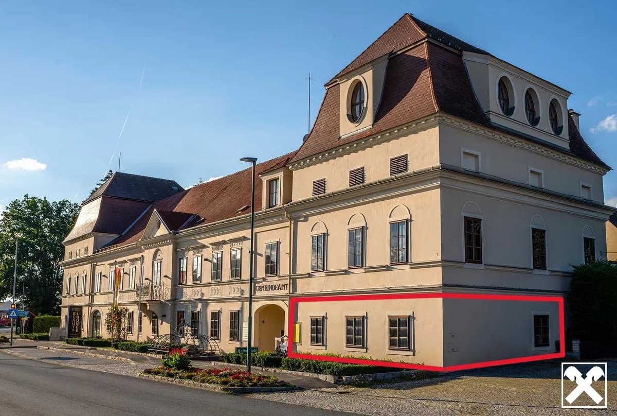 2-Zimmer-Gewerbeimmobilie mieten in Zwettl – 55 m², € 520
