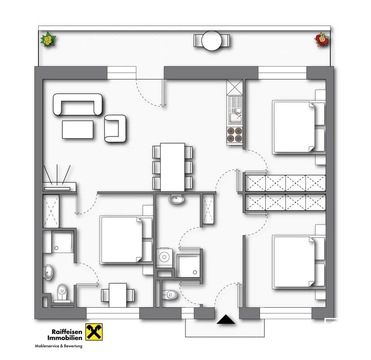 4-Zimmer-Wohnung kaufen in Tamsweg – 93 m², € 388.000 – Bild 7 von 7