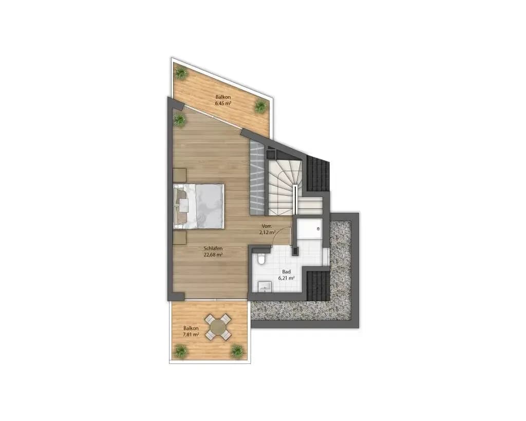 4-Zimmer-Haus mieten in Wien – 115 m², € 3.910 – Bild 29 von 30