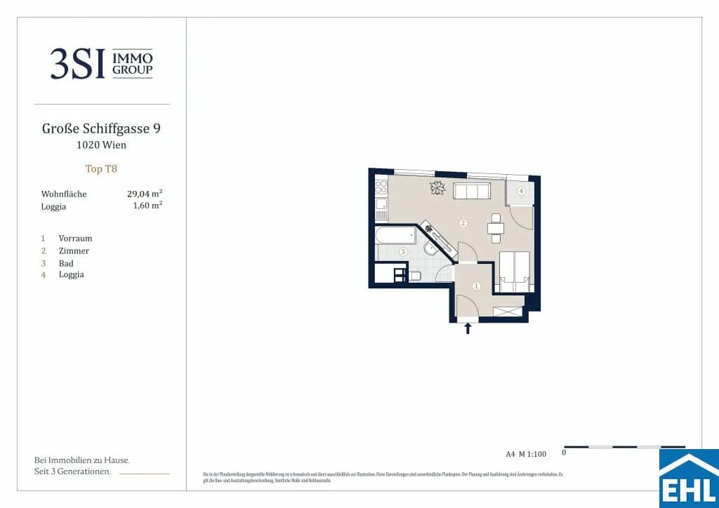 Immobilie kaufen in Wien – 29,04 m², € 265.000 – Bild 12 von 12