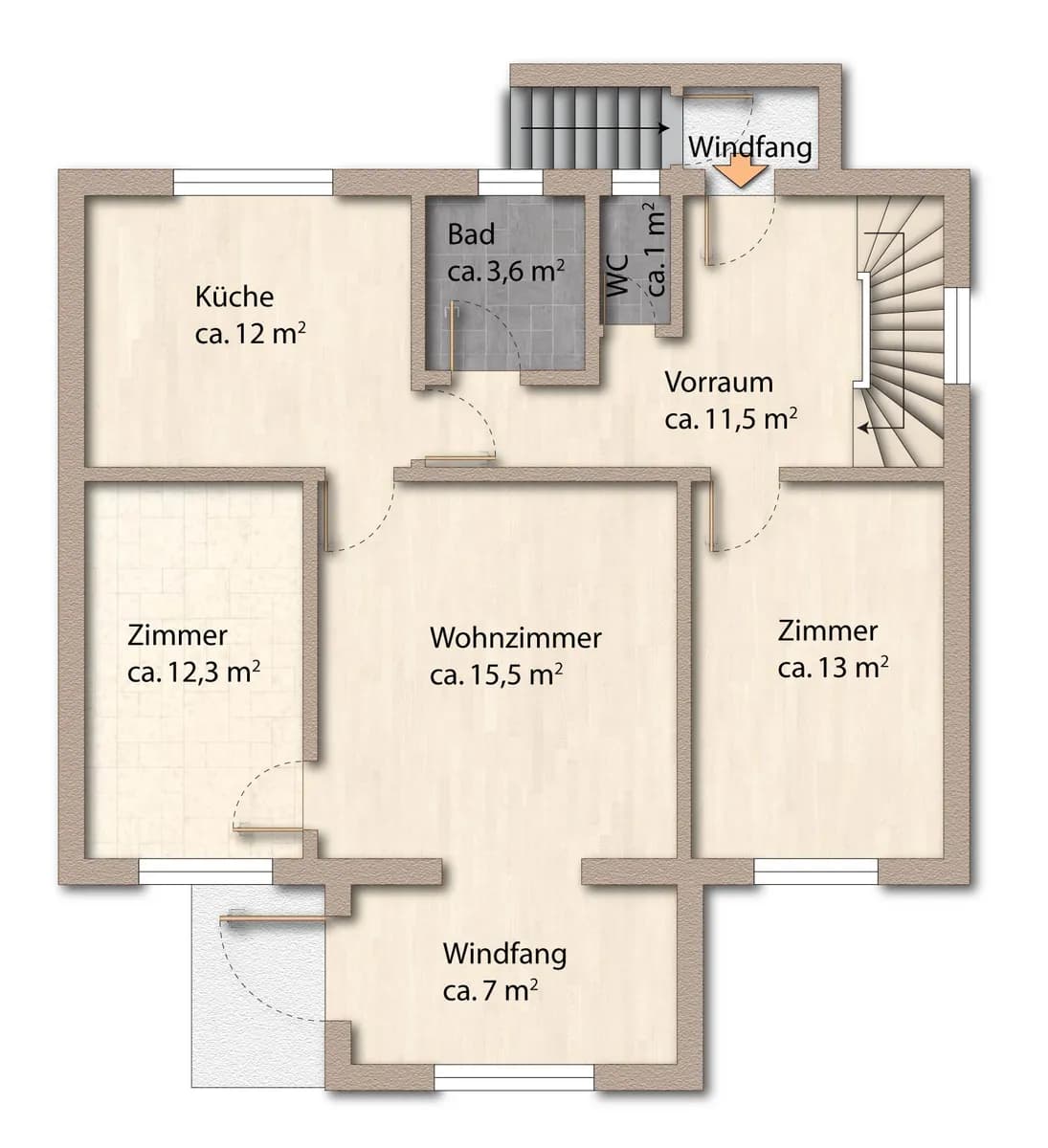 6-Zimmer-Haus kaufen in Bruck-Mürzzuschlag – 147 m², € 295.000 – Bild 8 von 21