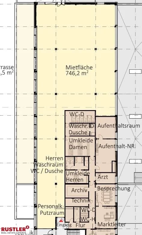 Gewerbeimmobilie mieten in Klagenfurt – 746 m², € 10.372 – Bild 9 von 10
