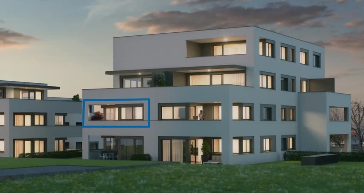 2-Zimmer-Wohnung mieten in Dornbirn – 55,43 m², € 1.130