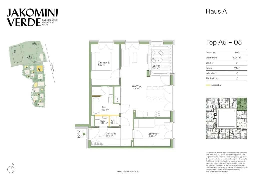 3-Zimmer-Wohnung kaufen in Graz – 69,92 m², € 351.000 – Bild 22 von 22