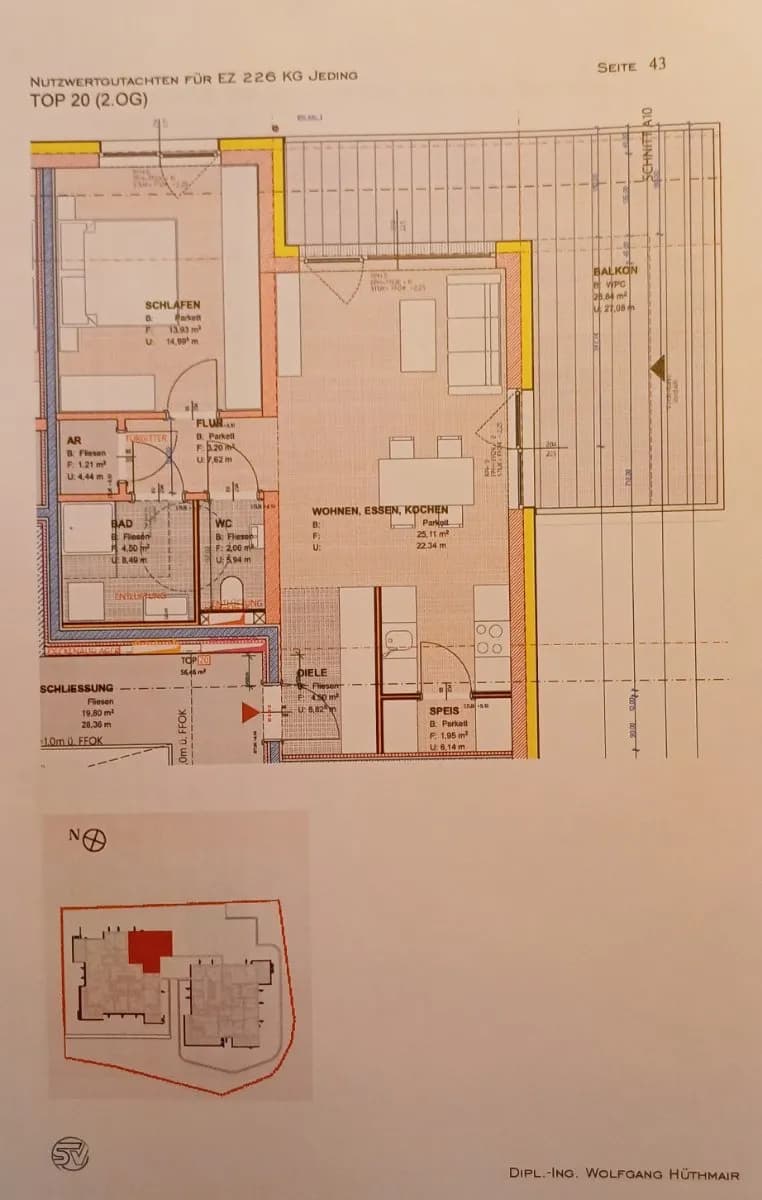 2-Zimmer-Wohnung kaufen in Grieskirchen – 57 m², € 320.000 – Bild 25 von 25
