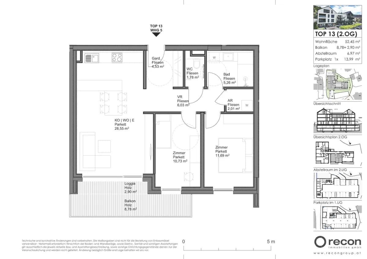 3-Zimmer-Wohnung mieten in Tamsweg – 72 m², € 1.100 – Bild 15 von 17