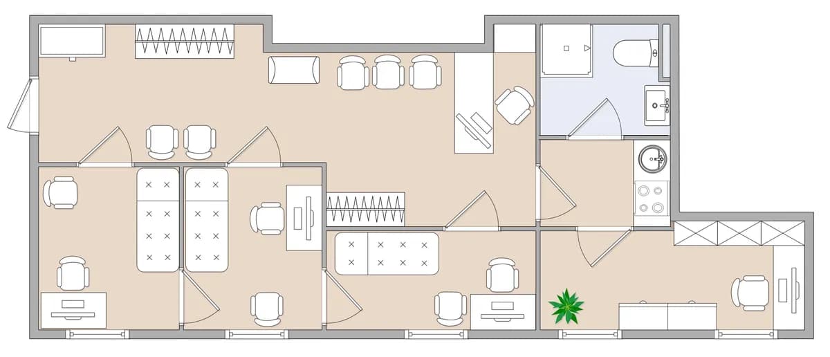 4-Zimmer-Gewerbeimmobilie mieten in Graz – 71,3 m² – Bild 5 von 8