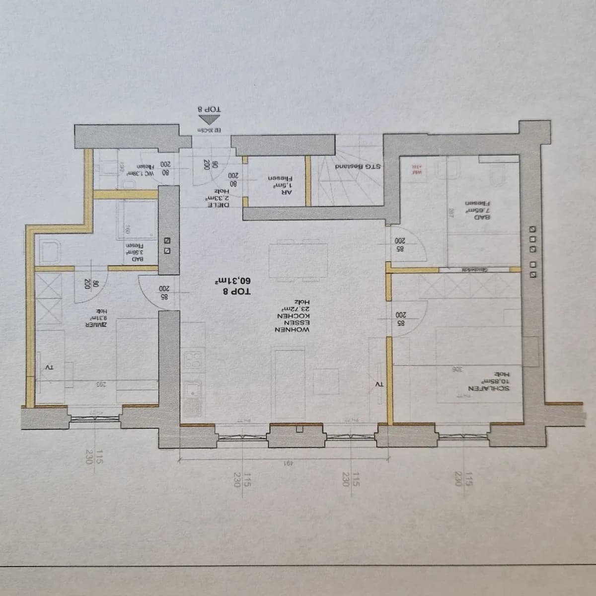 3-Zimmer-Wohnung mieten in Steyr – 60,15 m², € 862 – Bild 11 von 11