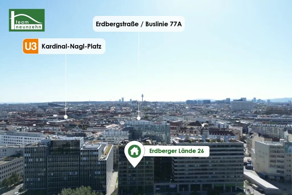 2-Zimmer-Wohnung mieten in Wien – 44,3 m², € 938 – Bild 5 von 12