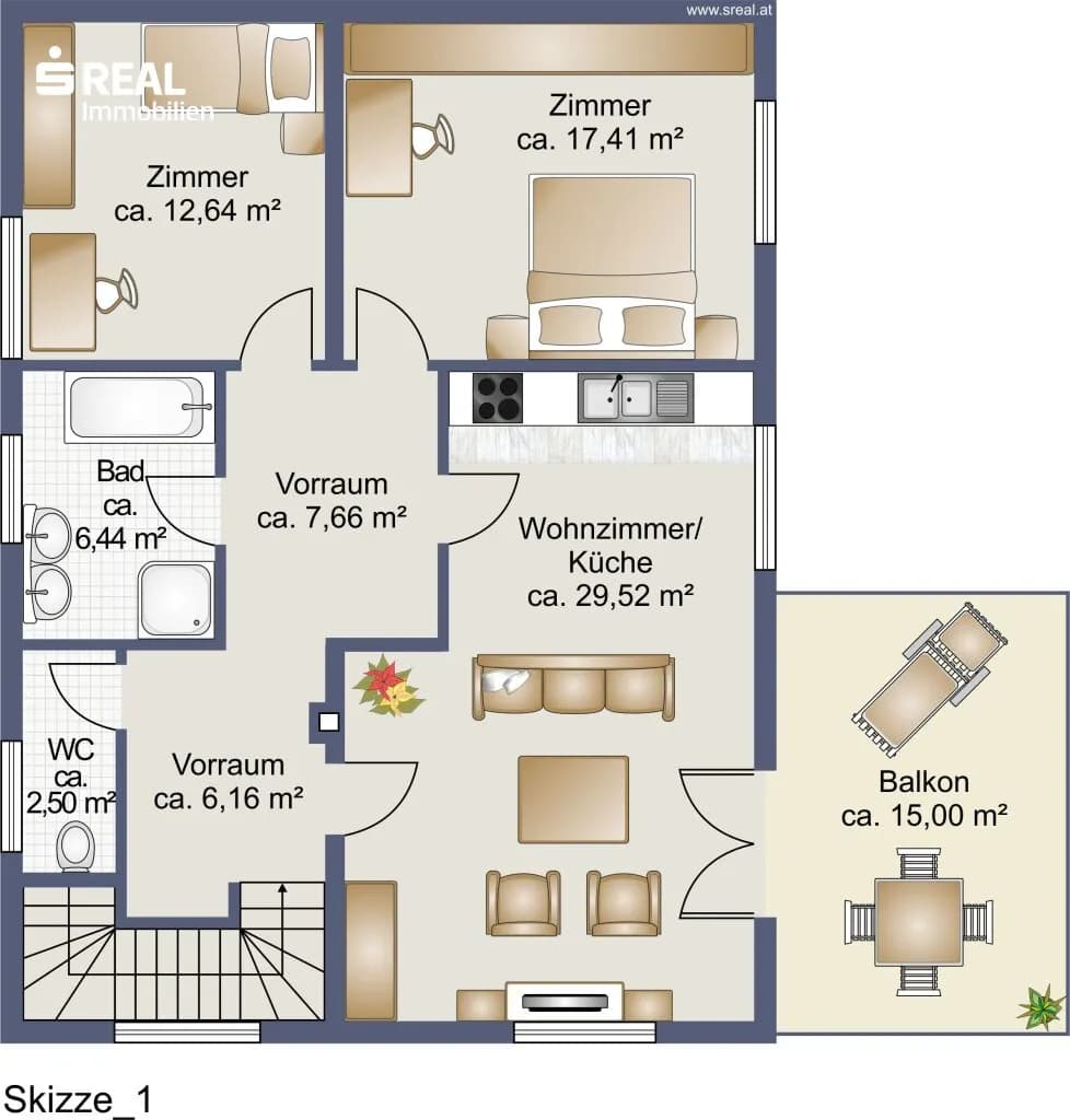 7-Zimmer-Haus kaufen in Baden – 222 m², € 749.000 – Bild 15 von 18