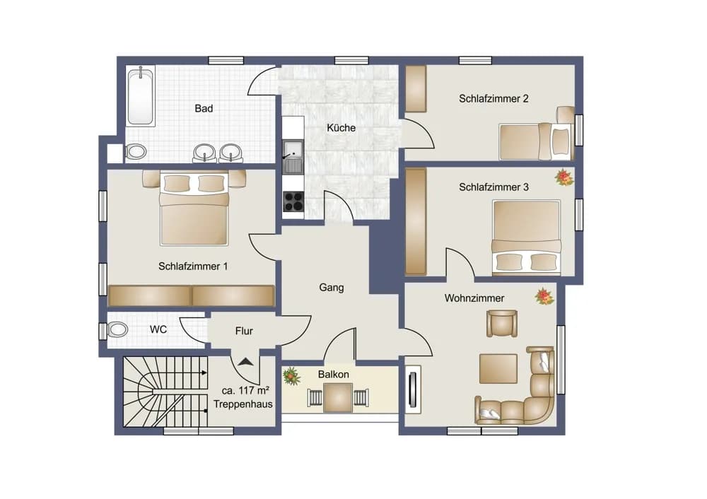 4-Zimmer-Wohnung mieten in Feldkirch – 117 m², € 1.404 – Bild 14 von 14