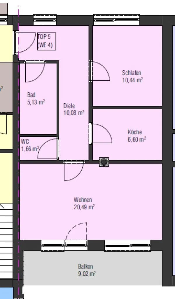 2-Zimmer-Wohnung kaufen in Rohrbach – 54,4 m², € 119.000 – Bild 10 von 10